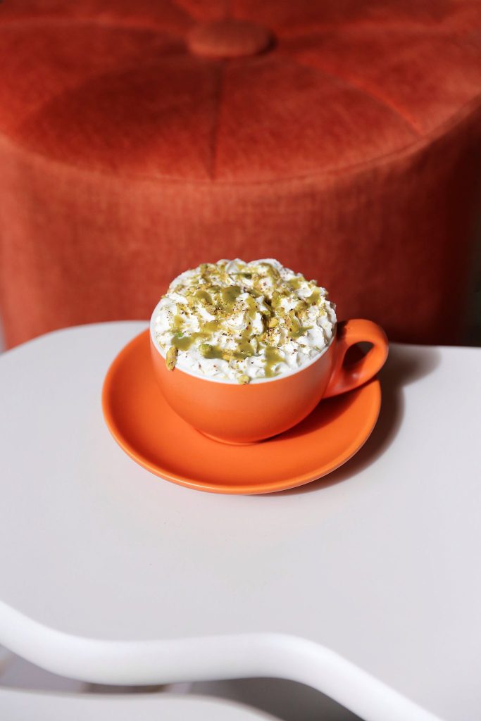 Pistachio Cream Latte