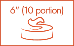 6″(10portion)