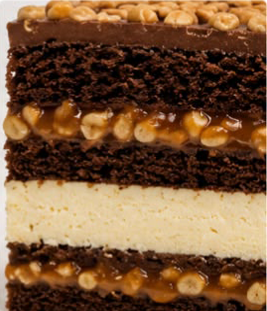 Snickers Sponge Cake